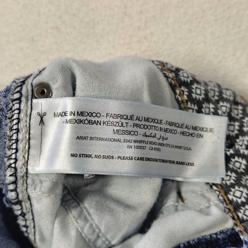Ariat Jeans Womens Size 28R REAL Rosa Boot Cut Western Cowgirl 10027713 - Picture 13 of 15